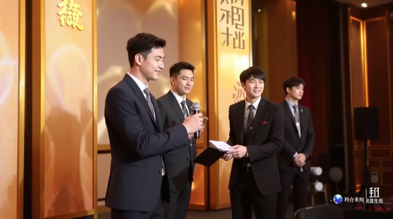 新生代演员王晓明加盟桃花视频，签约仪式盛大举行